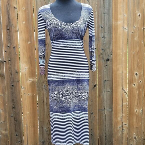 PREEN by Thornton midi length printed dress - Picture 1 of 7